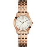 Reloj Guess Para Mujer W0769l3 Tono Oro Rosa En Acero