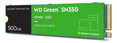 Disco Interno Ssd Western Digital 500gb Green Sn350 Nvme