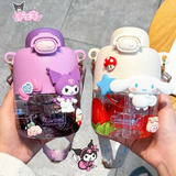 L Vaso De Agua Kawaii Kuromi Cinnamoroll Para Niñas Y