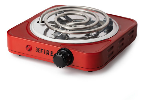 Fogão Cooktop Elétrico Fogareiro Xfire 1000w 127v Vermelho