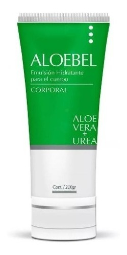 Aloebel Emulsion Hidratante Corporal Aloe Vera + Urea 200g