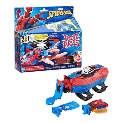 Lanzador Marvel Spiderman Real Webs Arácnido Supremo 2 En 1 | Envío gratis