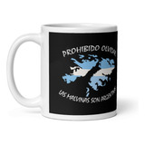 Taza Ceramica Las Islas Malvinas - Prohibido Olvidar