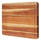 Tabla De Cortar De Madera Extra Grande De 20 X 15 Pulgadas, 