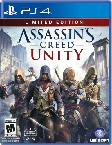 Assassin's Creed: Unity Limited Ed Ps4 Físico (impecable)