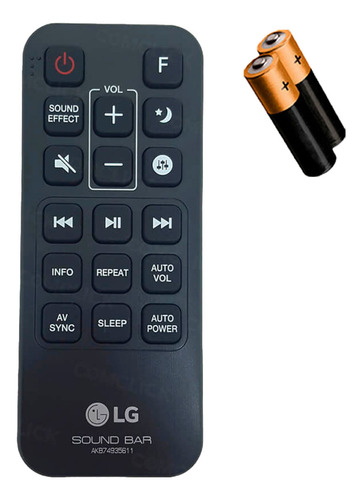 Controle Remoto Akb74935611 Sj9 LG Novo Original