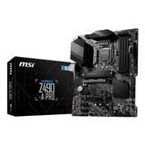 Placa Madre Msi Z490-a Pro Intel 1200 Ddr4 Z490 De Décima Generación