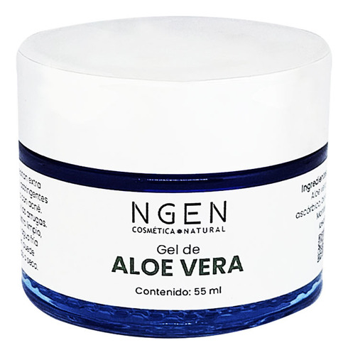 Gel De Aloe Vera | Puro | De Uso Cosmético | 55 Ml