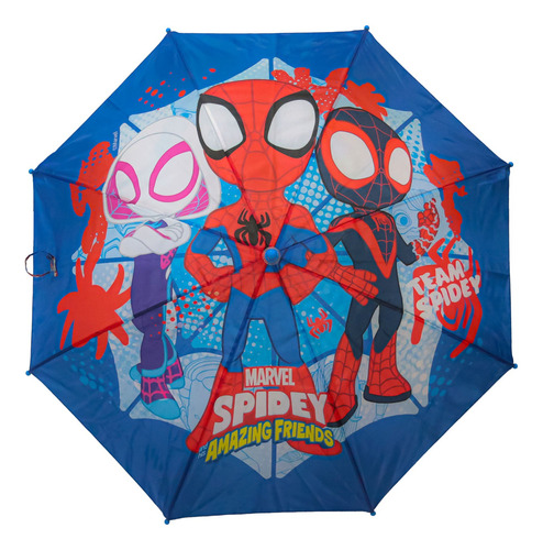 Guarda Chuva Infantil Homem Aranha Amigos Automático Criança