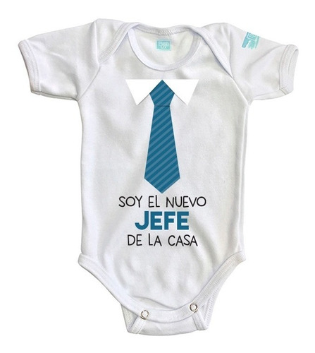 Pañalero El Nuevo Jefe De La Casa Body Bebe Original Ropa