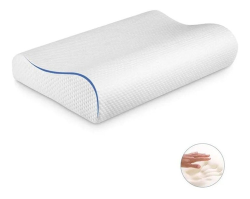 Almohada Cervical Memory Foam Adulto 70x40 Tuacol