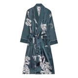 Kimono Largo For Hombre, Bata, Pijama, Pantalones Cortos