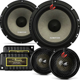 Alto Falante Kit Duas Vias Audiophonic Sensation Ks 6.2 6pol