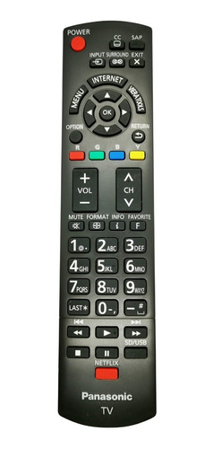 Control Remoto Tv Panasonic Original