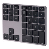 Teclado Numérico De Aluminio Inalámbrico 34 Números