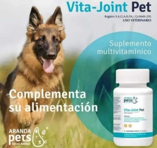 Vitaminas Vita-joint Pet Aranda Con 50 Tabletas