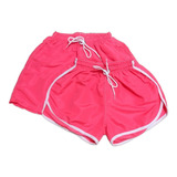 Kit Mozao 2 Shorts Coloridos Florescente Tactel Neon Swin