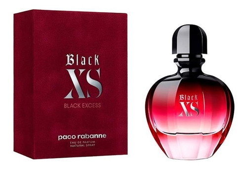 Perfume Paco Rabanne Xs Black Exces Eau De Parfum Mujer 80ml