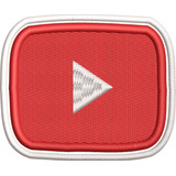 Patch Bordado Brasão Emblema Youtube Mc Motociclista Pro22