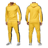 Conjunto De Moletom Masculino Bruce Lee Suit .