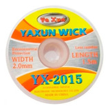 Malha Dessodadora Tira Solda Yaxun Wick 2,0mm 1.5m Yx2015 Nf