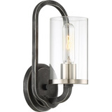 60/6121 One Light Vanity, Bronce/oscuro