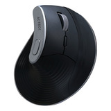 Mouse Ergonomico Vertical 2 Modos Bt Virtuos Acteck Mi770 Color Negro