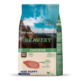 Alimento Para Perro Bravery Chicken Mini Puppy Pollo 2 Kg