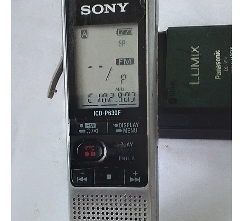 Grabadora Digital Icd P630f 512 Mb Radio Fm Vintage Funciona