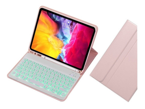 Funda Con Teclado Iluminado Para iPad Mini 5/4/3/2/1 7.9inch