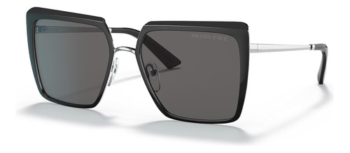 Prada Pr 58ws 1ab5z1 Gafas De Sol Cuadradas De Metal Negro L