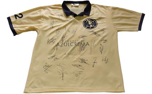 Jersey América Azulcrema Firmada Campeones Apertura 2018