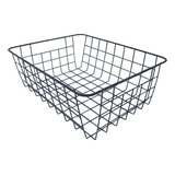 Cesta Frutera Almacenamiento Cocina Decoracion Metal 25x19