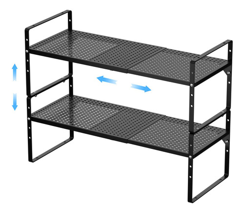 Organizador De Estante De Cocina Expandible 2 Unidades Estan