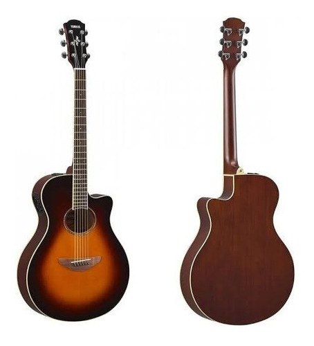 Guitarra Electroacústica Yamaha Apx600para Diestros,sunburst