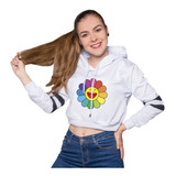 Hoodies Buzo Blanco Corto J Balvin