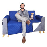 Protector Sofa, Forro, Mueble, Doble Faz 2 Puestos