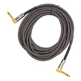 Cable Amp Cord Jorindo De 6 M Y 6,35 Mm Para Guitarra Eléctr