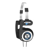 Koss Porta Pro Auriculares Oreja Con Estuche, Negro Plata