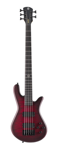 Bajo Electrico 5 Cuerdas Spector Ns Pulse 5 Negro Cereza 