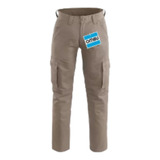 Pantalon Cargo Con Bolsillos De Trabajo Ombu