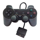 Controle Joystick Jsx Ps2 Preto