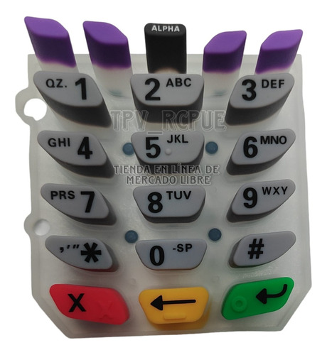 Teclado Para Terminal Verifone Vx510