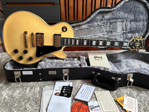 Gibson Les Paul Custom Murphy Lab Aged White