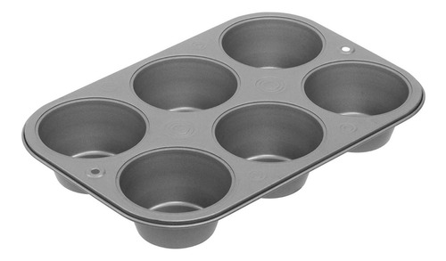 Ovenstuff Molde Para Cupcakes Jumbo Antiadherente De 6 Tazas