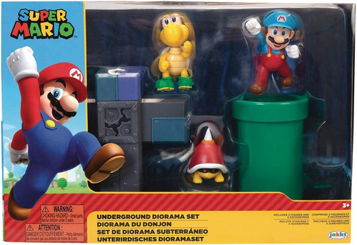 Nintendo Super Mario Set Diorama Subterráneo