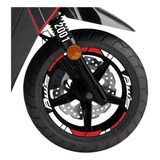 Stickers Reflejantes Para Rin De Moto Yamaha Bws Nid 2001