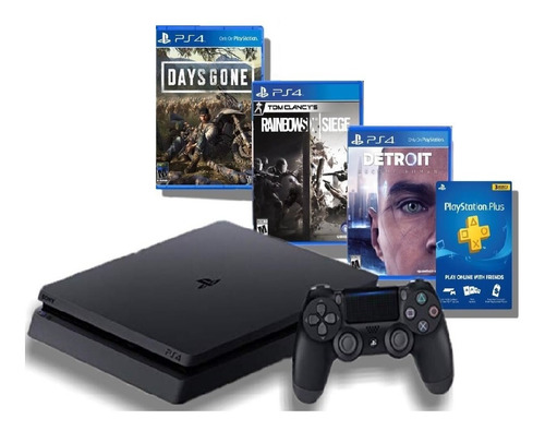 Consola Ps4 Slim 1tb Hits Bundle 5