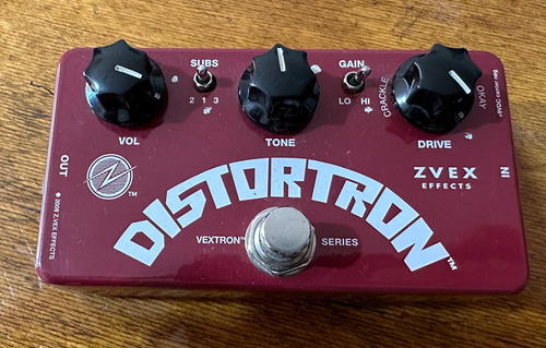 Zvex Distortron - Pedal Distorsión Impecable