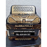 Acordeon Gabbanelli Fa 3 Registros Negro Dorado